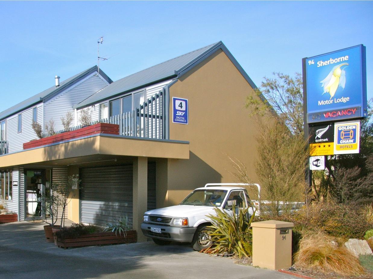 Sherborne Motor Lodge Christchurch Esterno foto